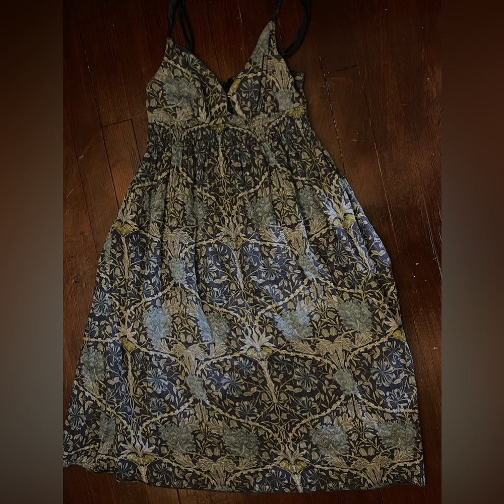 cute flower and vine dress